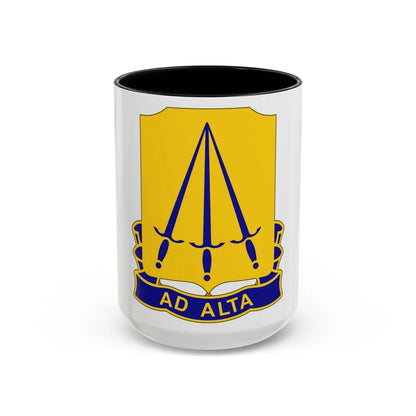 73 Ordnance Battalion (U.S. Army) Accent Coffee Mug-15oz-Black-Go Mug Yourself