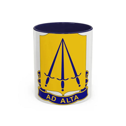 73 Ordnance Battalion (U.S. Army) Accent Coffee Mug 11oz Navy - Go Mug Yourself