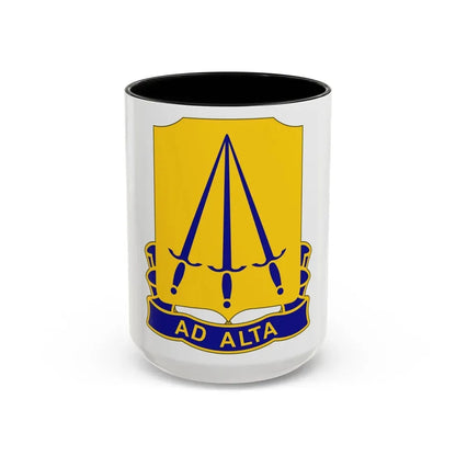 73 Ordnance Battalion (U.S. Army) Accent Coffee Mug 15oz Black - Go Mug Yourself