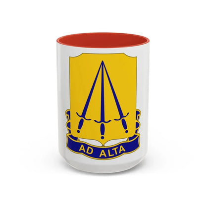 73 Ordnance Battalion (U.S. Army) Accent Coffee Mug 15oz Red - Go Mug Yourself