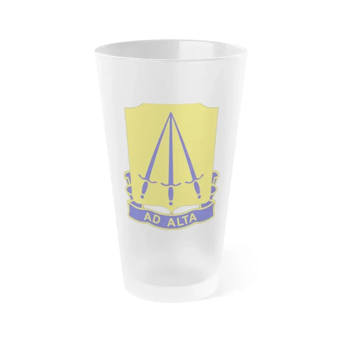 73 Ordnance Battalion (U.S. Army) Frosted Pint Glass 16oz Default Title - Go Mug Yourself