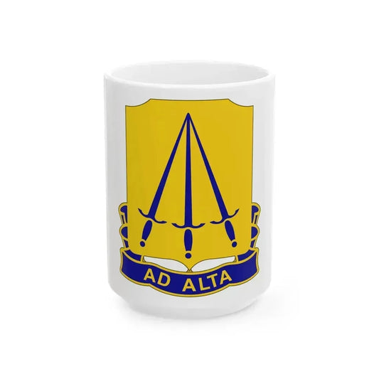 73 Ordnance Battalion (U.S. Army) White Coffee Mug 15oz - Go Mug Yourself