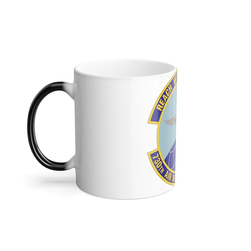 730 Air Mobility Squadron AMC (U.S. Air Force) Color Changing Coffee Mug-Go Mug Yourself