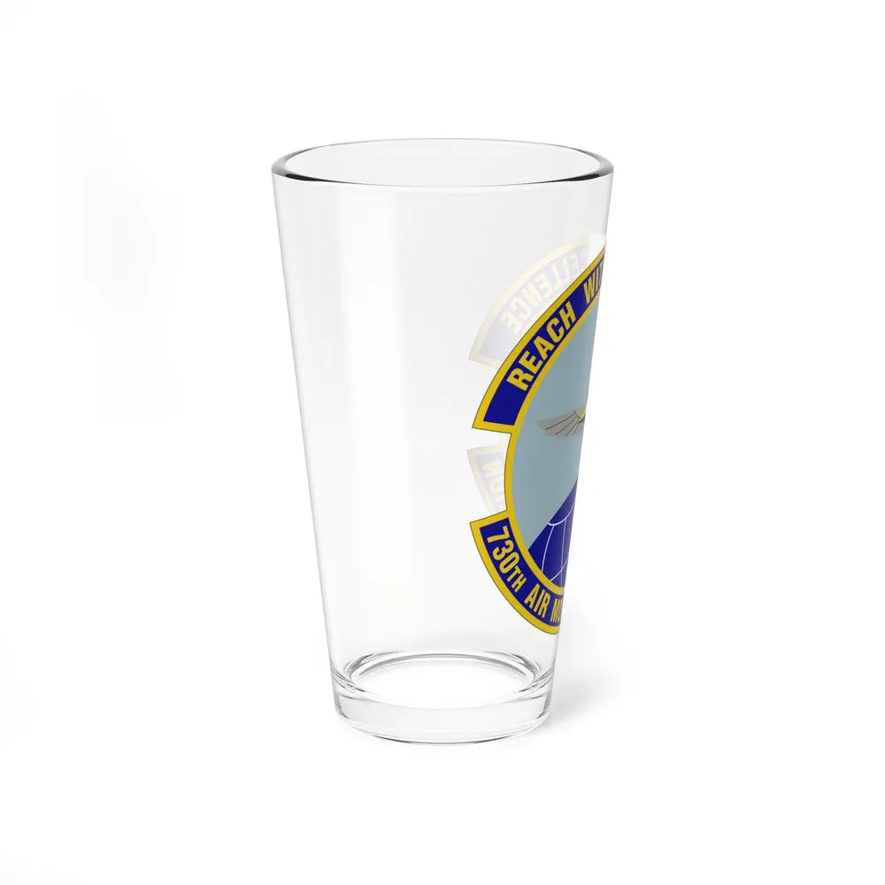 730 Air Mobility Squadron AMC (U.S. Air Force) Pint Glass 16oz-Go Mug Yourself