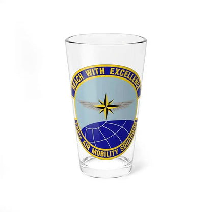 730 Air Mobility Squadron AMC (U.S. Air Force) Pint Glass 16oz 16oz - Go Mug Yourself