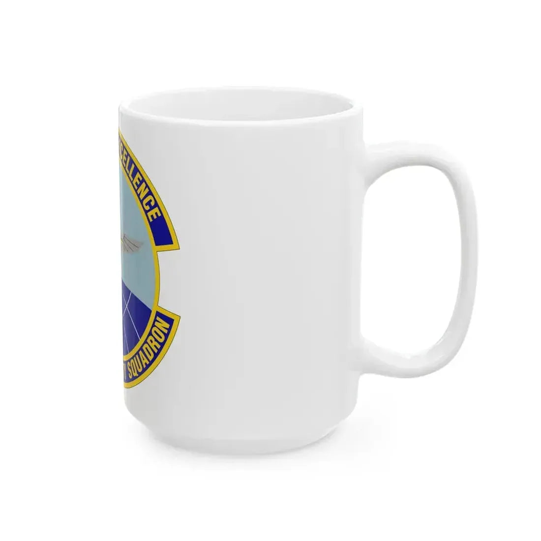 730 Air Mobility Squadron AMC (U.S. Air Force) White Coffee Mug - Go Mug Yourself