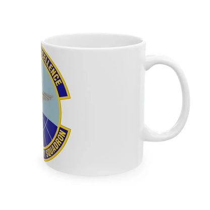 730 Air Mobility Squadron AMC (U.S. Air Force) White Coffee Mug - Go Mug Yourself