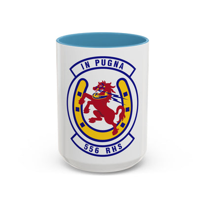 556th Red Horse Squadron (U.S. Air Force) Accent Coffee Mug