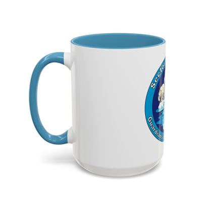 USCG Sector Anchorage (U.S. Coast Guard) Accent Coffee Mug