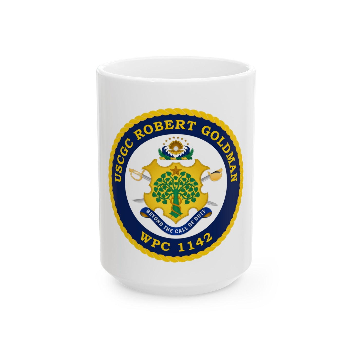 USCGC Robert Goldman WPC 1142 (U.S. Coast Guard) White Coffee Mug