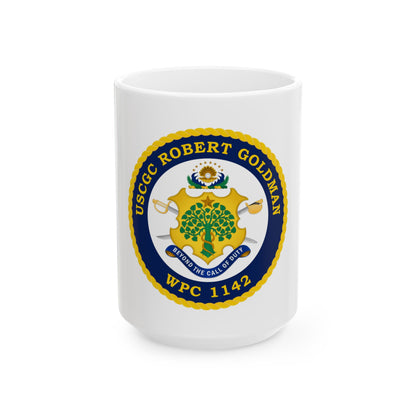 USCGC Robert Goldman WPC 1142 (U.S. Coast Guard) White Coffee Mug