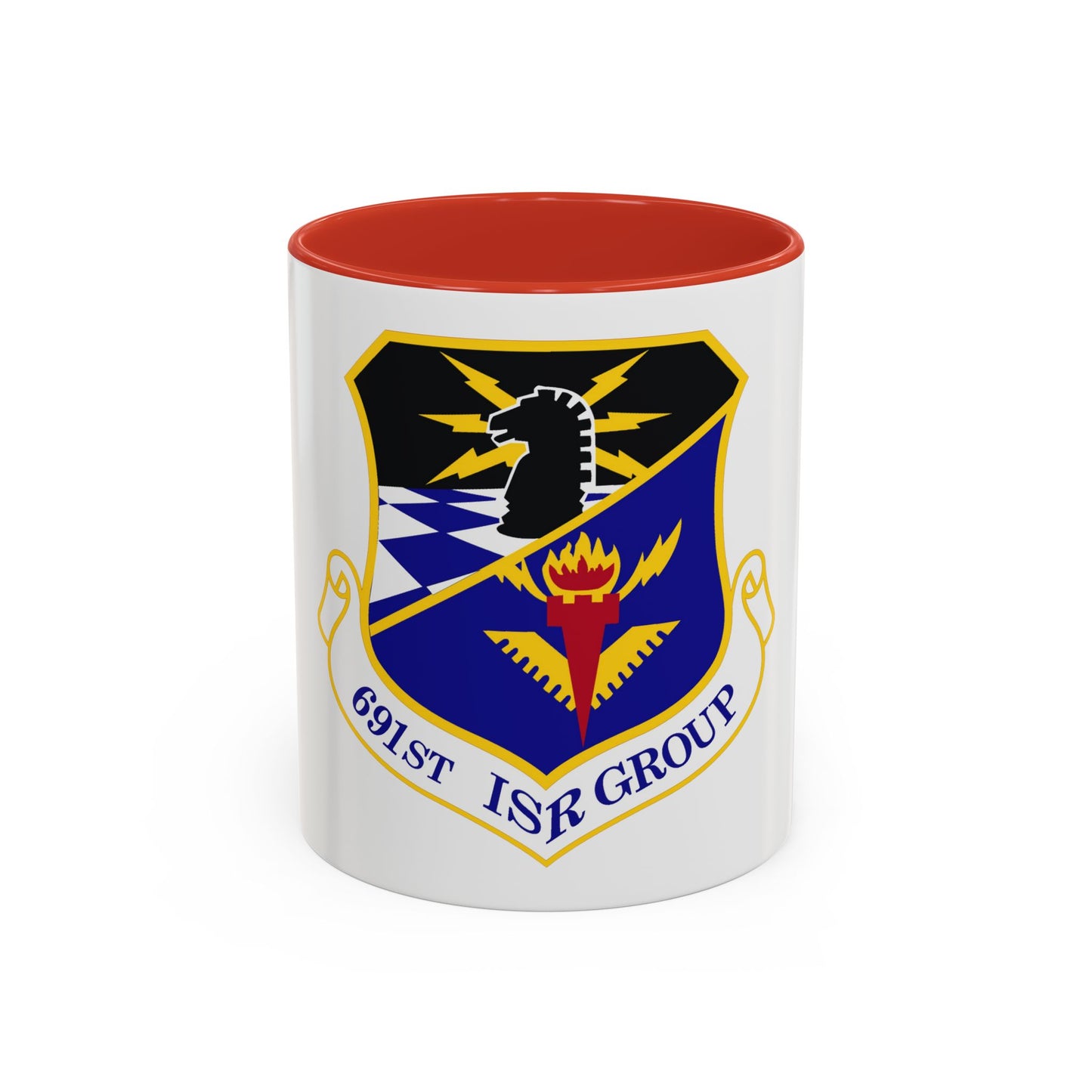 691 Intelligence Surveillance and Reconnaissance Group ACC (U.S. Air Force) Accent Coffee Mug