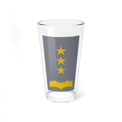 SS.OO.7.EJER.OFICINA.CORONEL (Chile) (Military Rank) Pint Glass 16oz