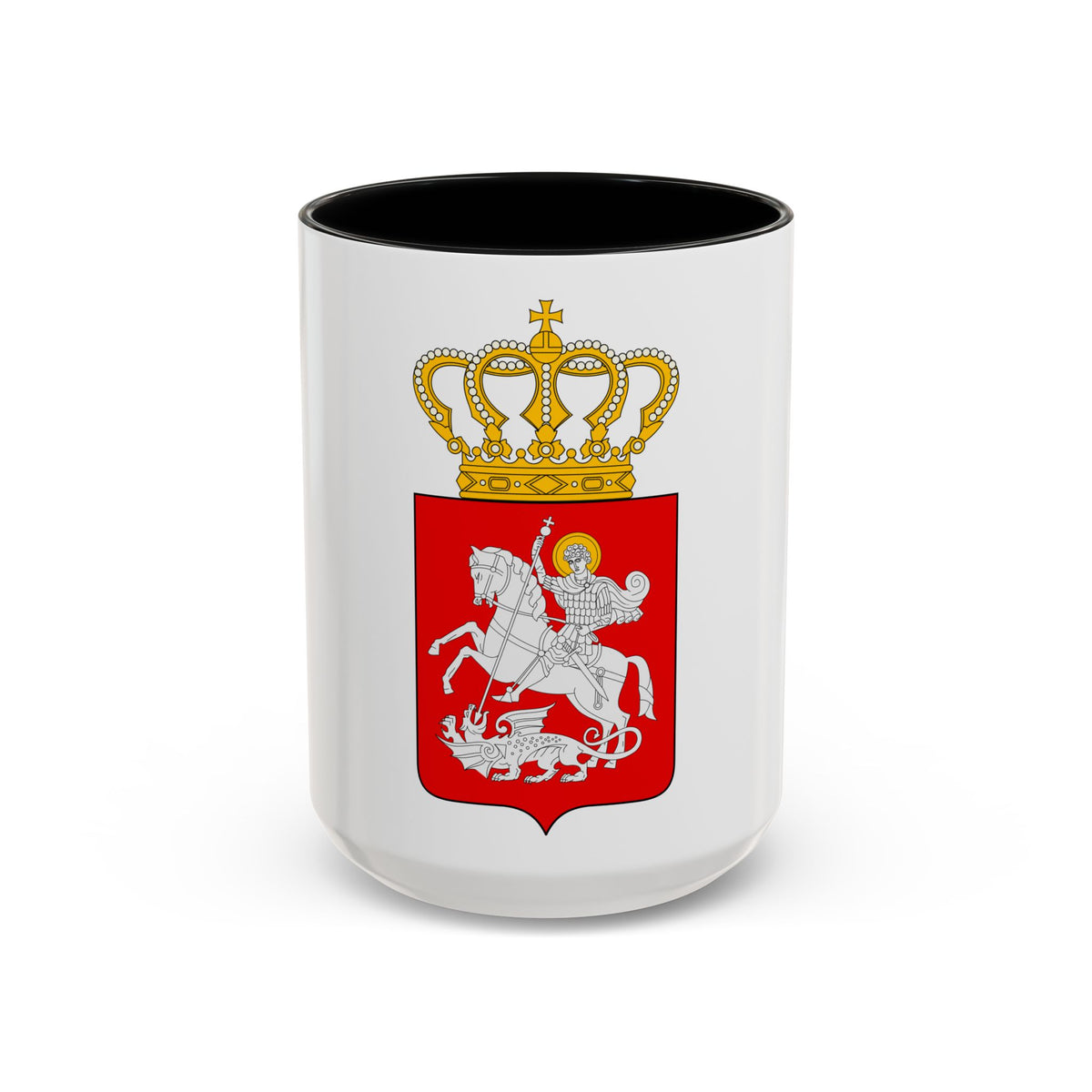 Lesser coat of arms of Georgia - Accent Coffee Mug