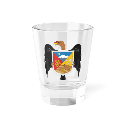 Escudo Fitzcarrald (Peru) (Coat of Arms) Shot Glass 1.5oz