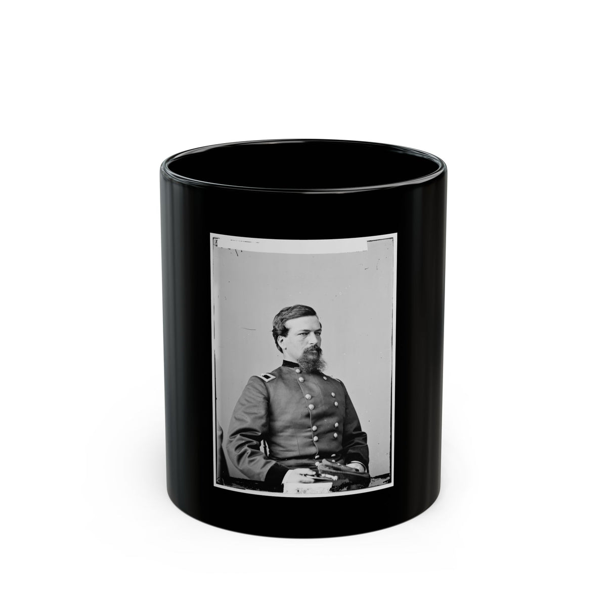 A.S. Webb 001 (U.S. Civil War) Black Coffee Mug