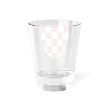 Insigne Croaticum (Croatia) (Coat of Arms) Shot Glass 1.5oz