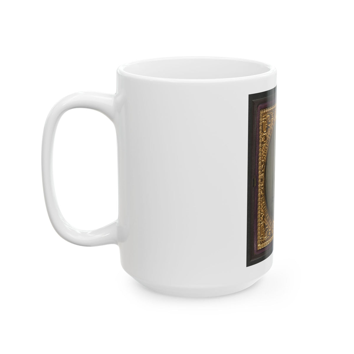 Unidentified Soldier In Confederate Shell Jacket (U.S. Civil War) White Coffee Mug