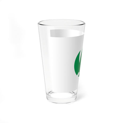 Flag of Mitsue Nara (Japan) Pint Glass 16oz