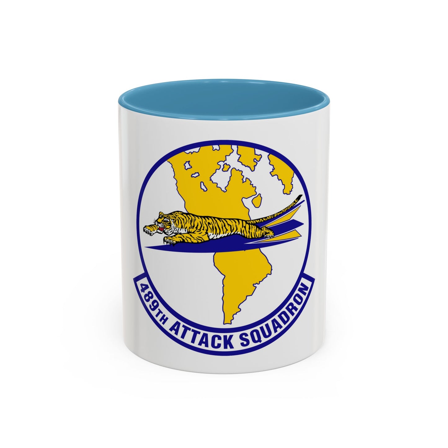 489 Attack Sq ACC (U.S. Air Force) Accent Coffee Mug