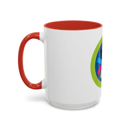 Graphic Arts (Boy Scout Merit Badge) Accent Coffee Mug
