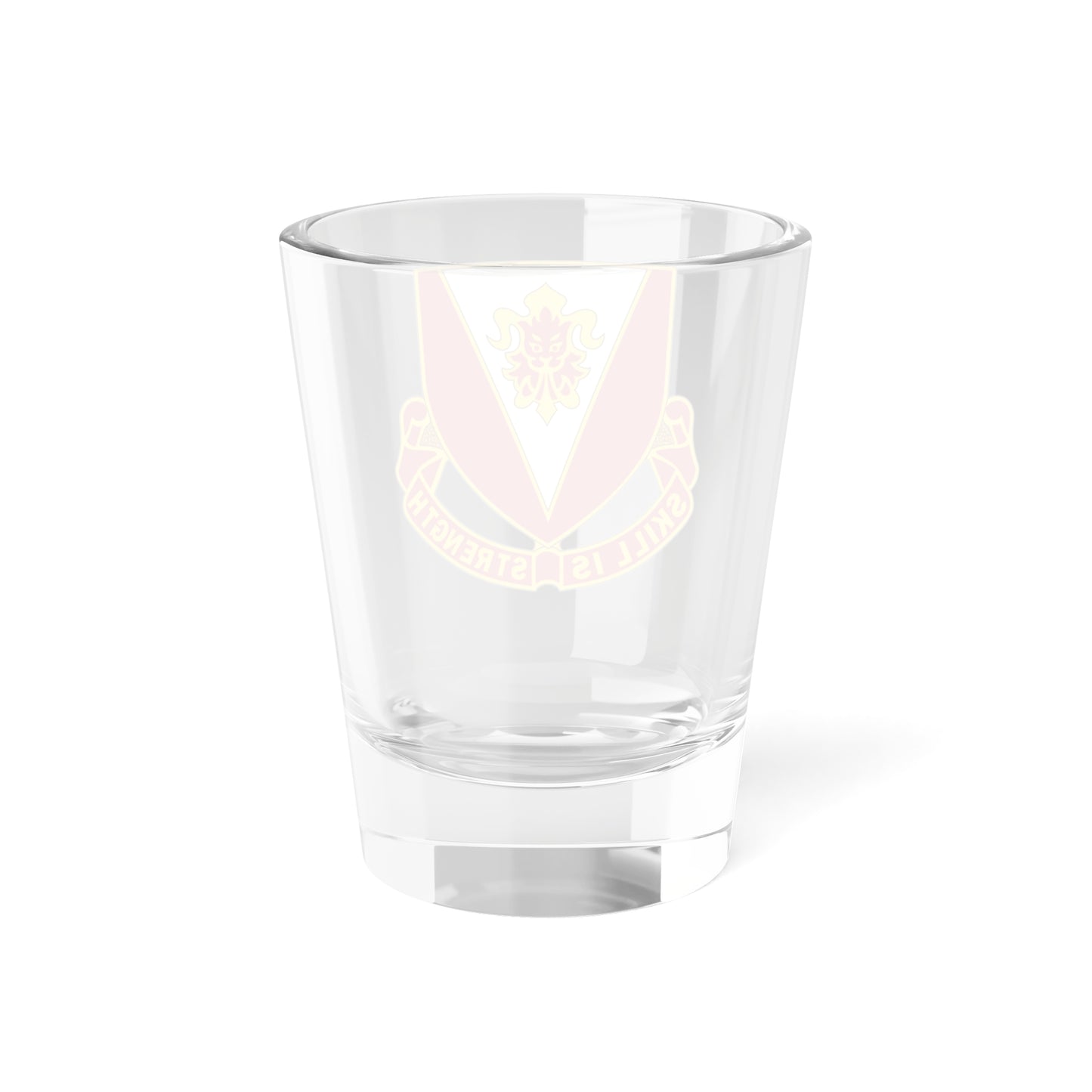 Verre à liqueur du bataillon du génie 293 (armée américaine) 1,5 oz