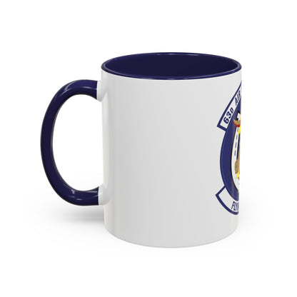63d Air Refueling Squadron (U.S. Air Force) Accent Coffee Mug