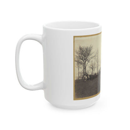 Arsenal & 2. Regt. Regulars (U.S. Civil War) White Coffee Mug