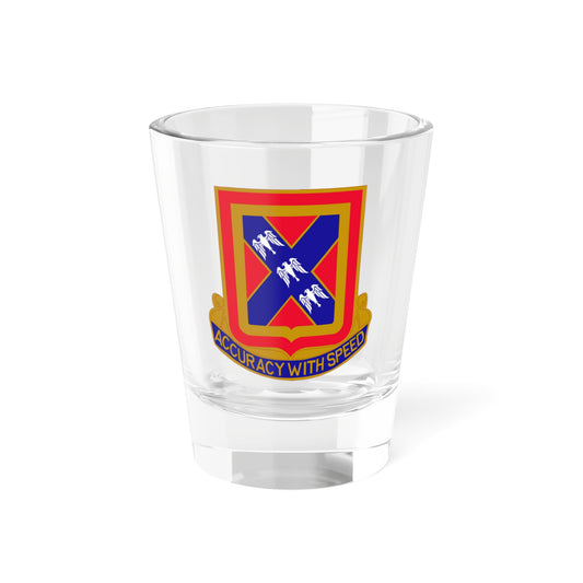 987th Field Artillery Battalion (U.S. Army) Shot Glass 1.5oz