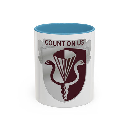 11 Medical Battalion (U.S. Army) Accent Coffee Mug