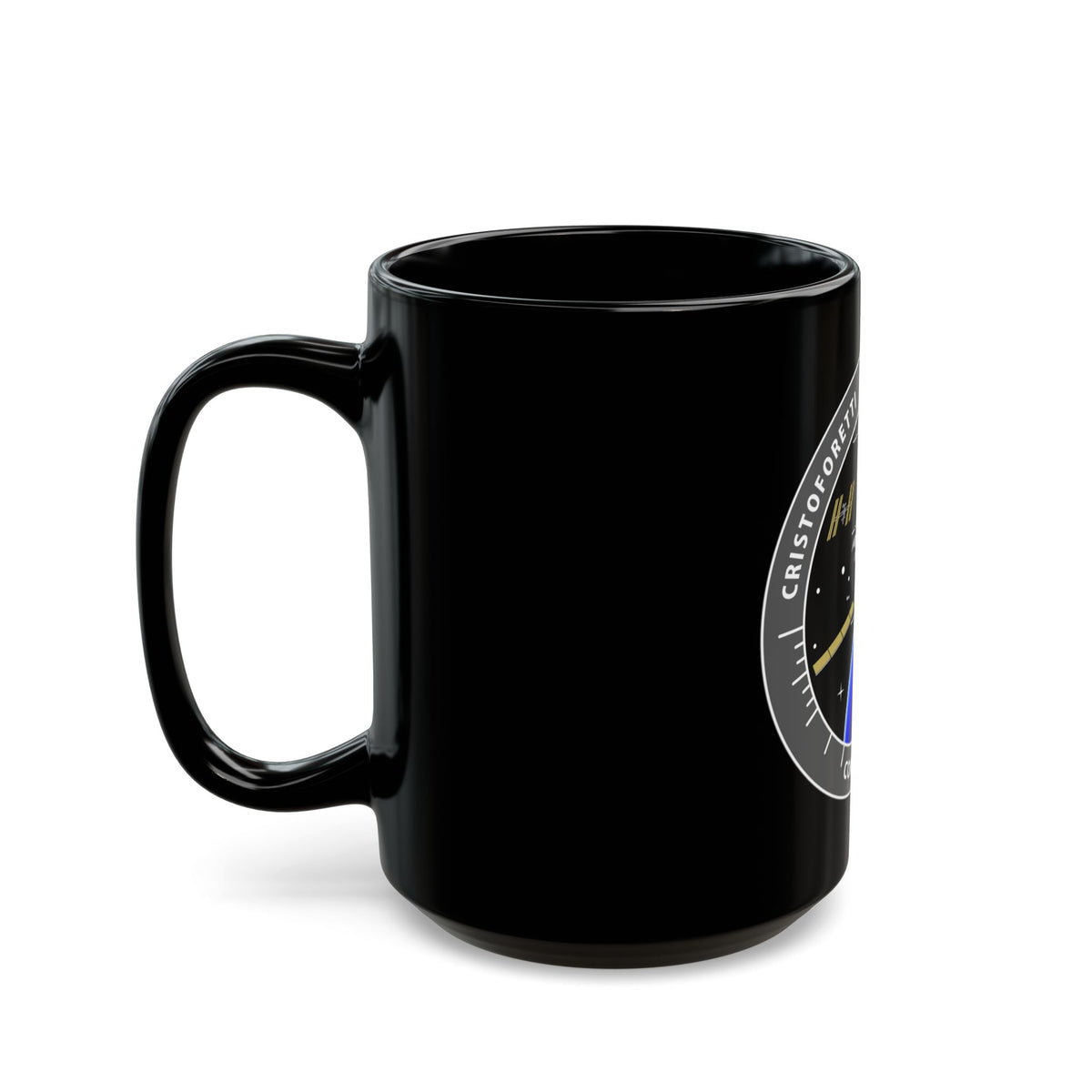 Soyuz TMA-15M (Soyuz Programme) Black Coffee Mug