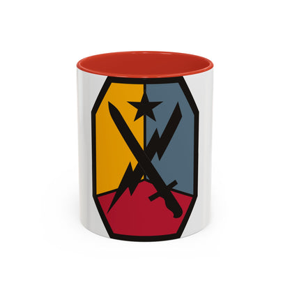 Maneuver Center of Excellence Fort Benning Georgia (U.S. Army) Accent Coffee Mug
