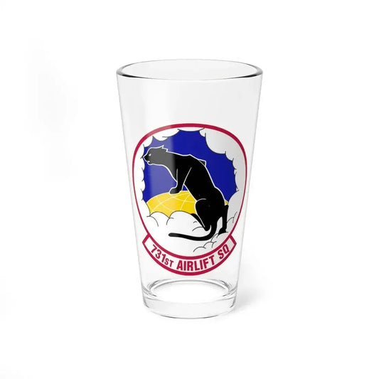 731 Airlift Squadron AFRC (U.S. Air Force) Pint Glass 16oz 16oz - Go Mug Yourself