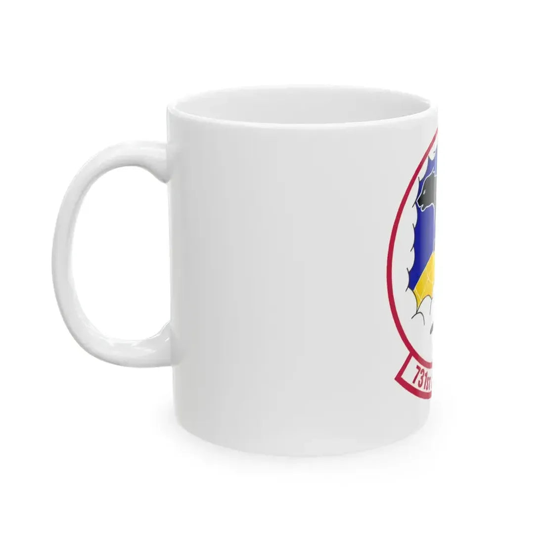 731 Airlift Squadron AFRC (U.S. Air Force) White Coffee Mug - Go Mug Yourself