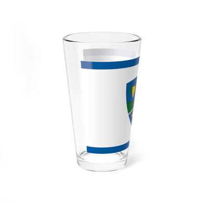 Flag of Balatonakali (Hungary) Pint Glass 16oz