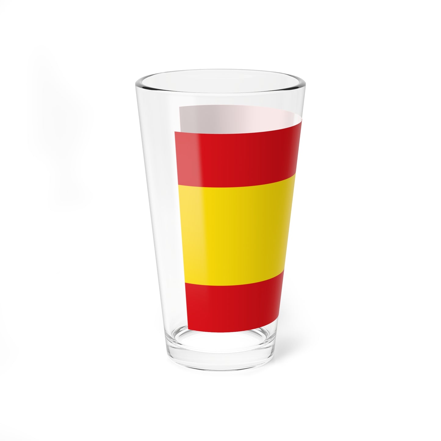 Flag of Spain Civil alternate colours (Spain) Pint Glass 16oz