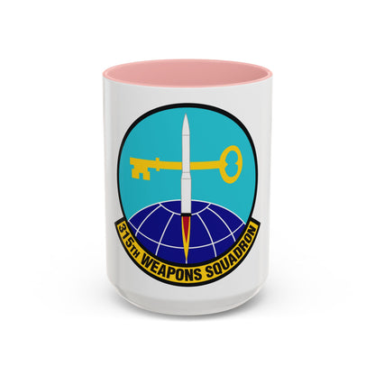 315 Weapons Squadron ACC (U.S. Air Force) Accent Coffee Mug