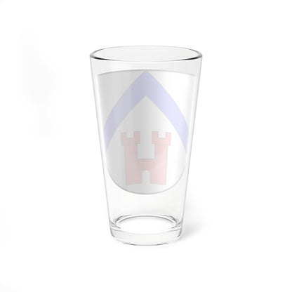 Tiefencastel wappen (Switzerland) (Coat of Arms) Pint Glass 16oz