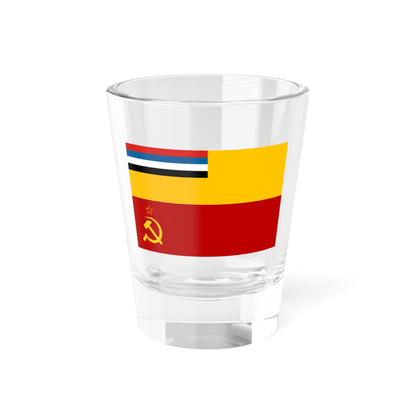 Flag of CER 1932 (China) Shot Glass 1.5oz