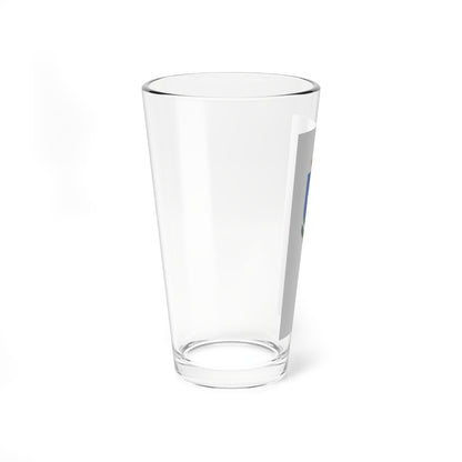 Flag of Csode (Hungary) Pint Glass 16oz
