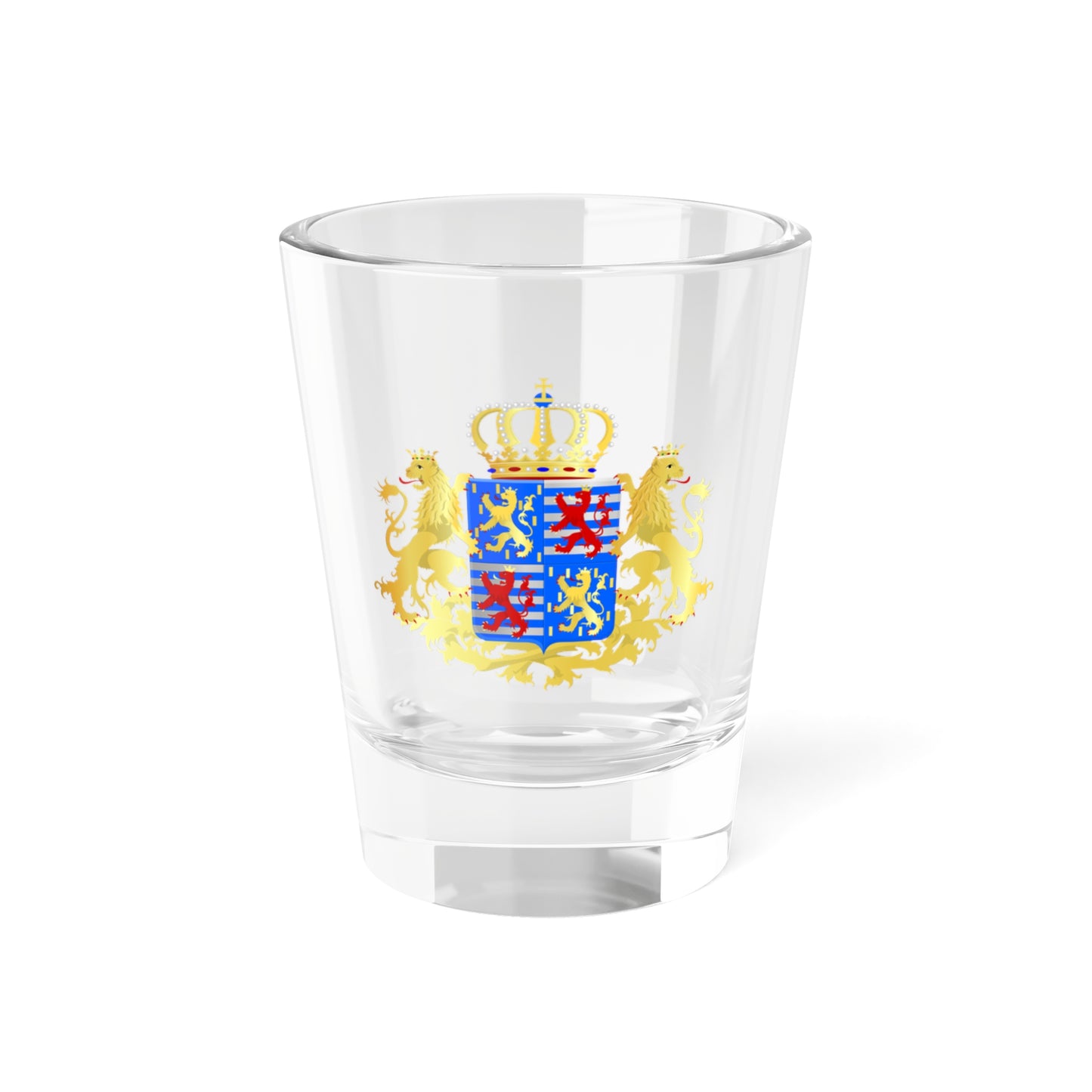 Middle coat of arms of the Grand Dukes of Luxembourg prior to 2000 - Shot Glass 1.5oz