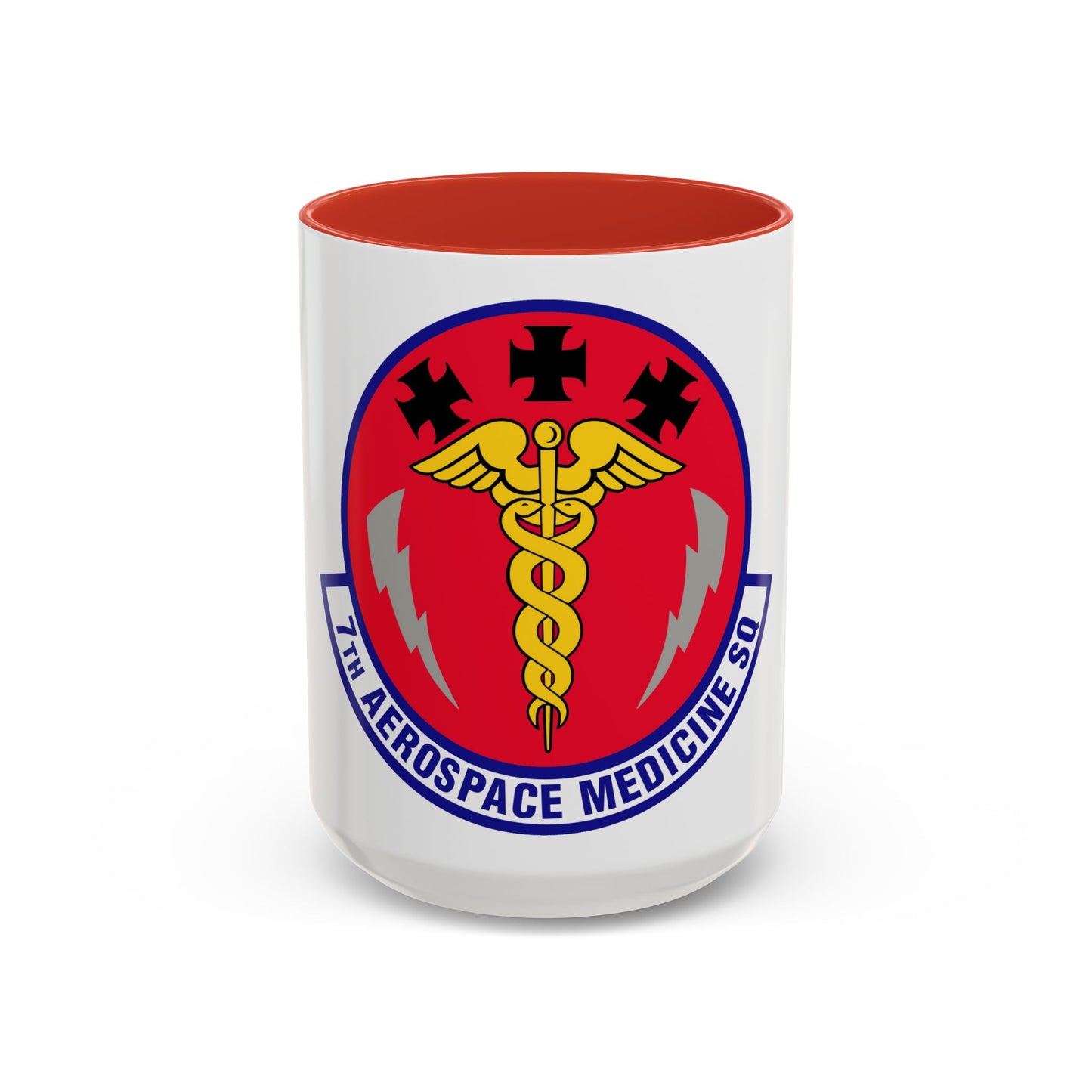 7th Aerospace Medicine Squadron (U.S. Air Force) Accent Coffee Mug