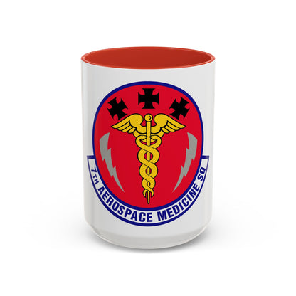 7th Aerospace Medicine Squadron (U.S. Air Force) Accent Coffee Mug