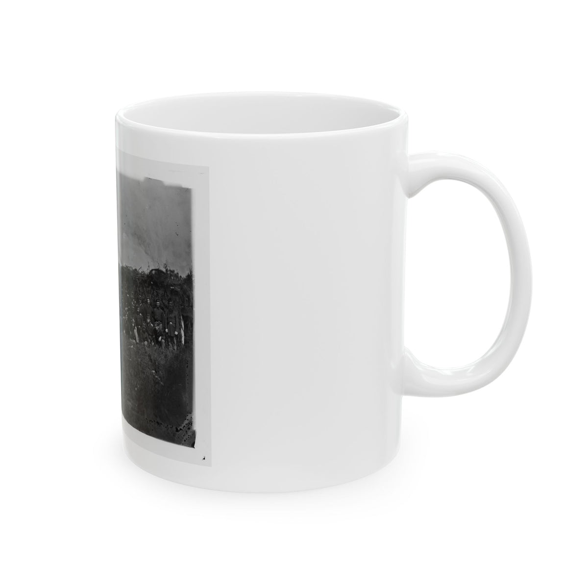 Bealeton, Virginia. Company K 93d New York Infantry Headquarters Guard. Army Of The Potomac (U.S. Civil War) White Coffee Mug