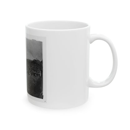 Bealeton, Virginia. Company K 93d New York Infantry Headquarters Guard. Army Of The Potomac (U.S. Civil War) White Coffee Mug