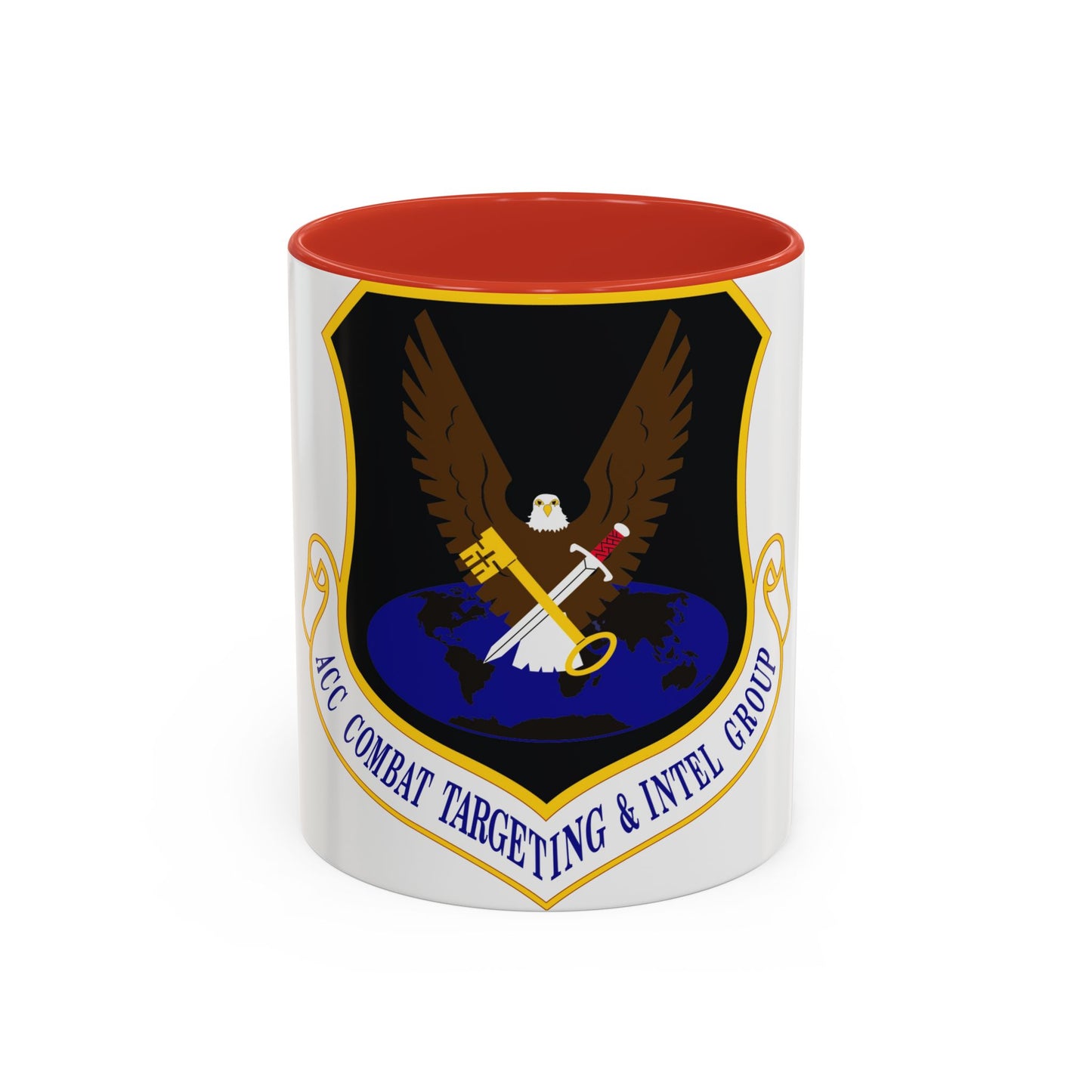 ACC Combat Targeting & Intelligence Group (U.S. Air Force) Accent Coffee Mug