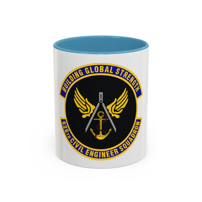 628th Civil Engineer Squadron (U.S. Air Force) Accent Coffee Mug