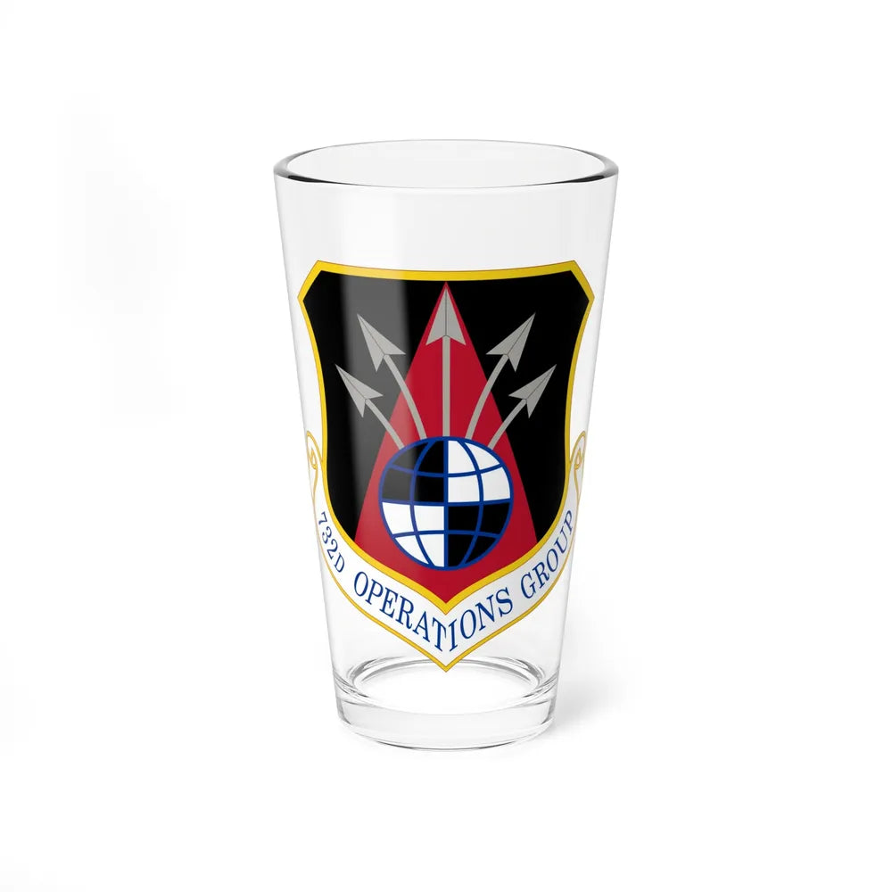 732 Operations Group AETC (U.S. Air Force) Pint Glass 16oz-16oz-Go Mug Yourself