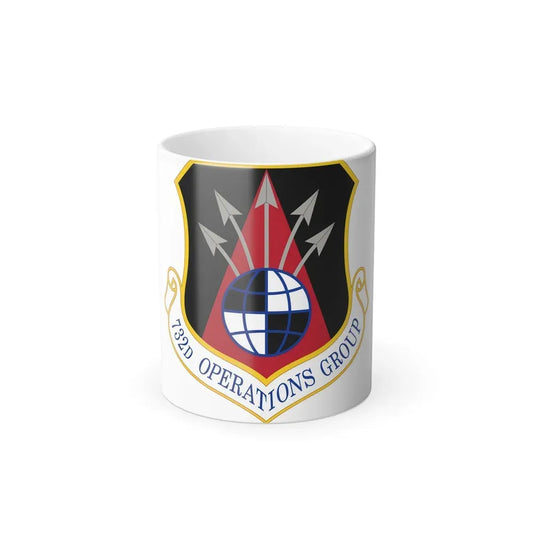 732 Operations Group AETC (U.S. Air Force) Color Changing Coffee Mug 11oz - Go Mug Yourself