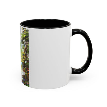 Amazonia - A World Resource at Risk (1992) (Map) Accent Coffee Mug